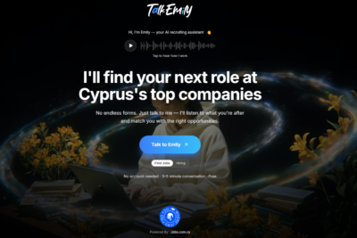 Meet Emily at TalkEmily.com: The AI Voice Recruiter Changing How Cyprus Finds Jobs and Talent